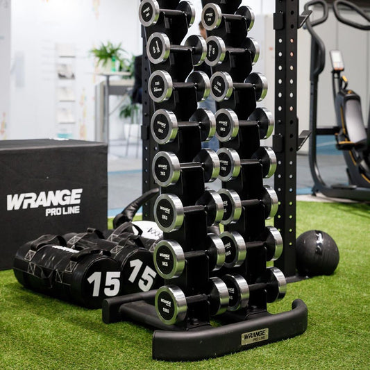 Wrange Pro Line Pystymallinen Käsipainoteline 1-10kg