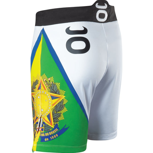 JACO Brasil Resurgence Fight Short Valkoinen