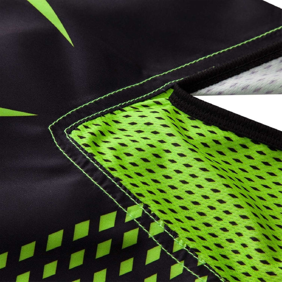 VENUM "Hurricane" Black/Neo Yellow - Fight Shorts