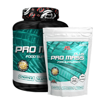ASL Pro Mass Plus Massanlisääjä 1KG Banaani