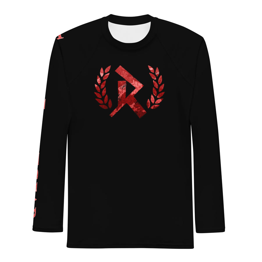 Rurik FG  Rashguard "Ruby" Musta Pitkähihainen