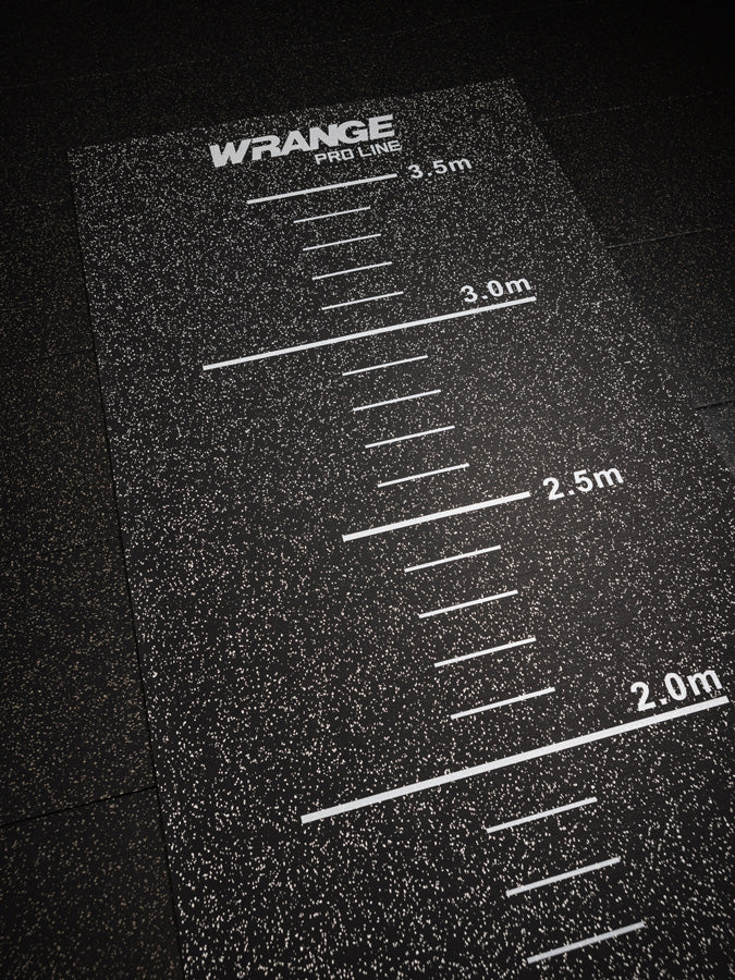 Wrange Pro Line vauhditon pituushyppymatto 4,5m x 1,25m