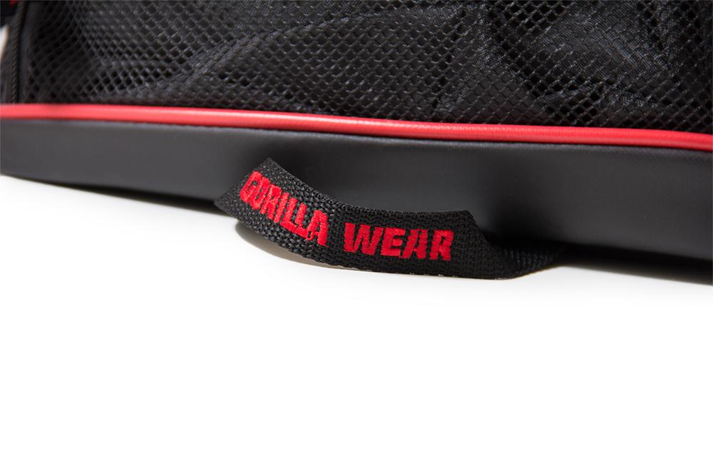 GORILLA WEAR JEROME SALIKASSI - MUSTA/PUNAINEN