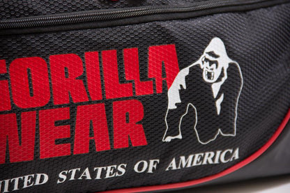 GORILLA WEAR JEROME SALIKASSI - MUSTA/PUNAINEN