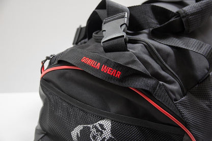 GORILLA WEAR JEROME SALIKASSI - MUSTA/PUNAINEN