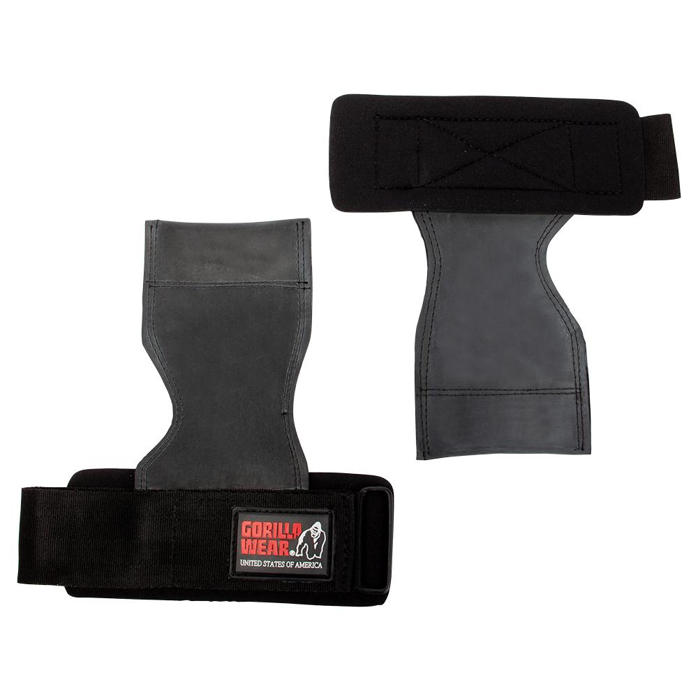 GORILLA WEAR Lifting Grips PUNAINEN