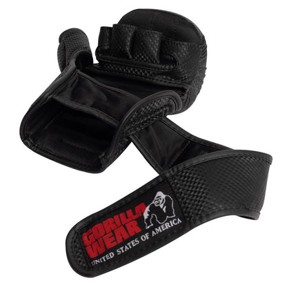 GORILLA WEAR ELY MMA Hanskat - MUSTA