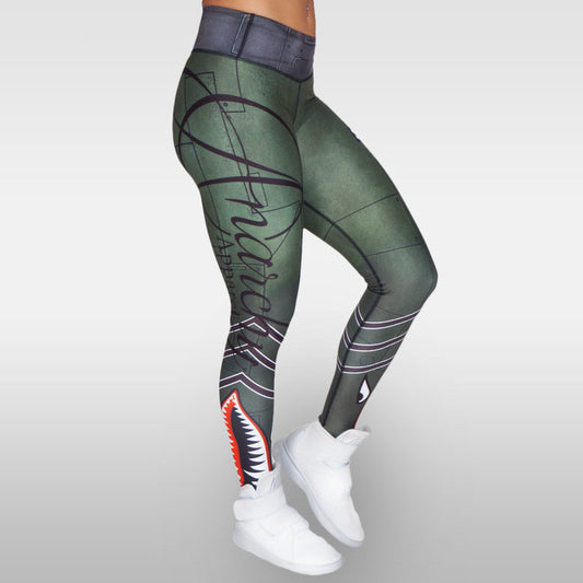 Anarchy Apparel - Bomber Compression Leggings