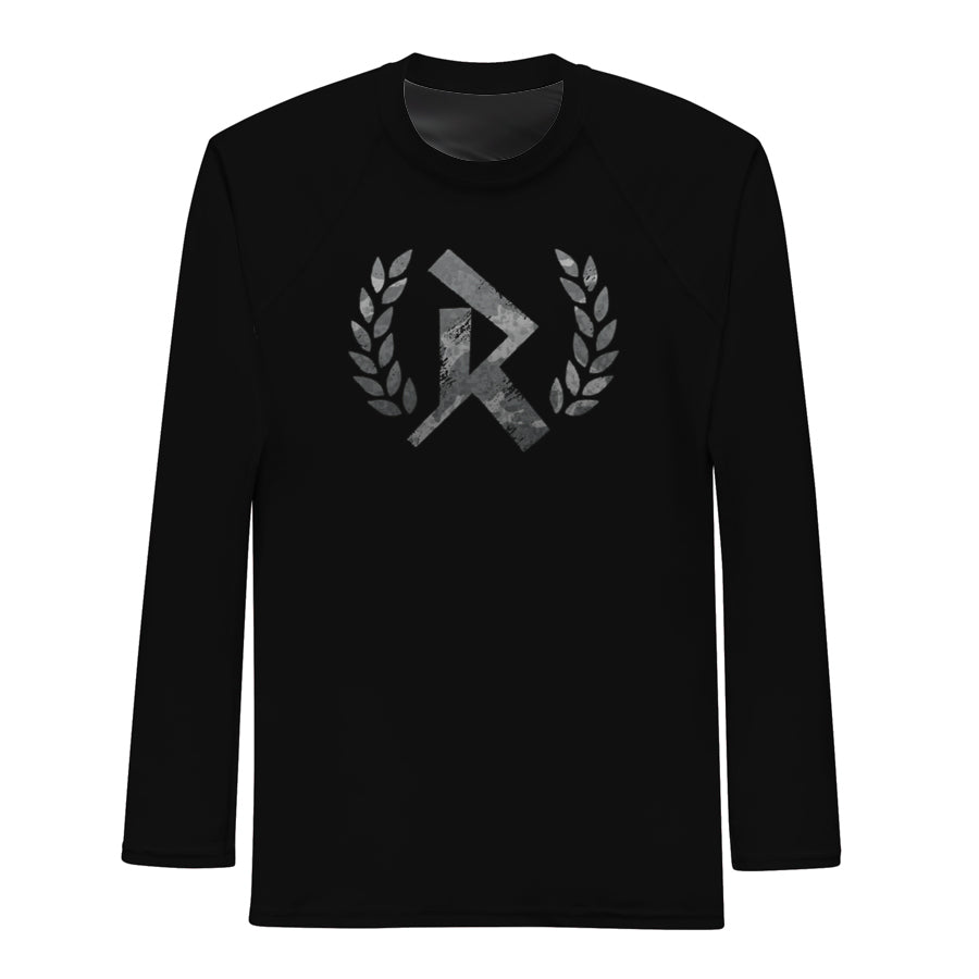 Rurik FG  Rashguard "Urban Camo" Musta Pitkähihainen nogi bjj saatavilla koot s m l xl xxl