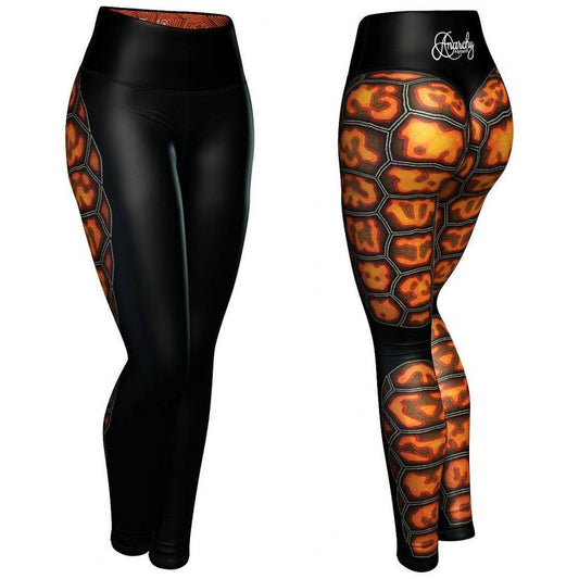Anarchy apparel urheiluleggingsit  TORTUGA edestä ja takaa. pt-combat.fi