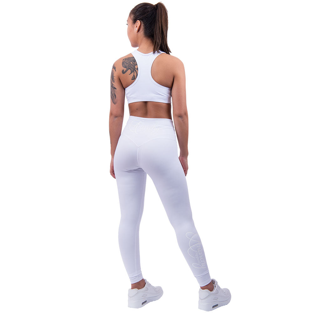 Anarchy Apparel -  Stealth Spandex Urheilutoppi Valkoinen